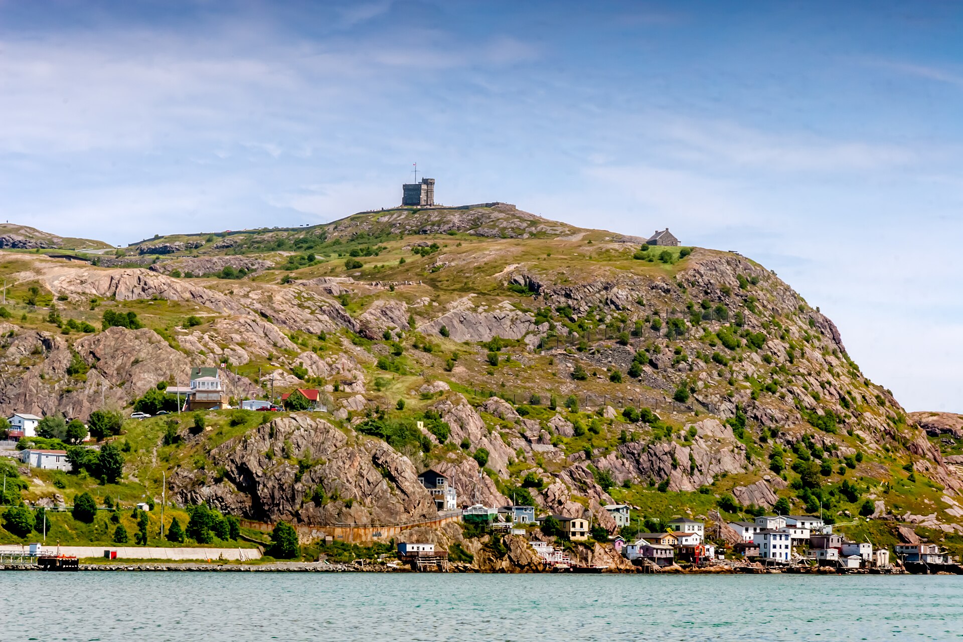 View over St. John's harbour from Signal Hill, Newfoundland